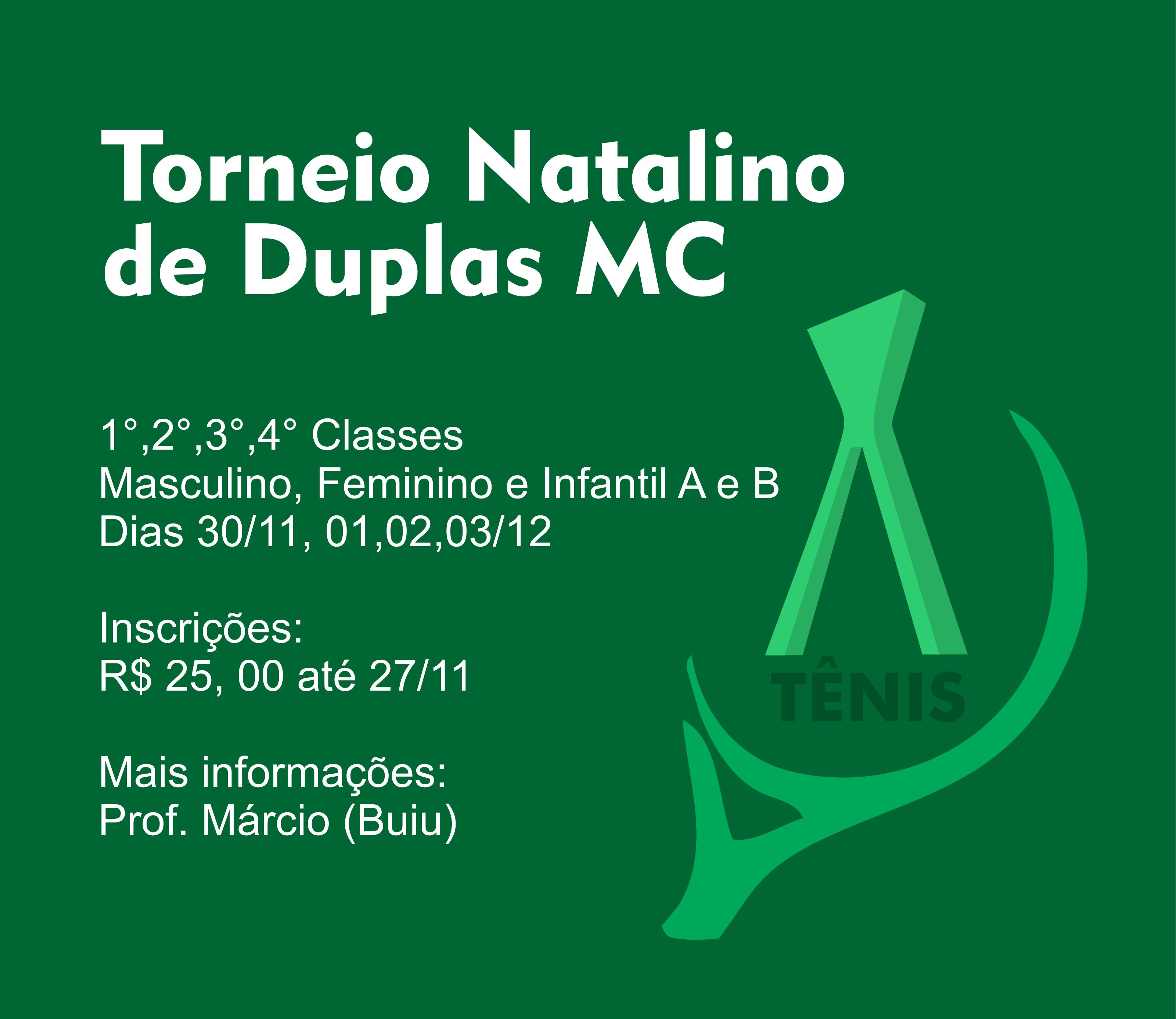 tenis natalino mc g